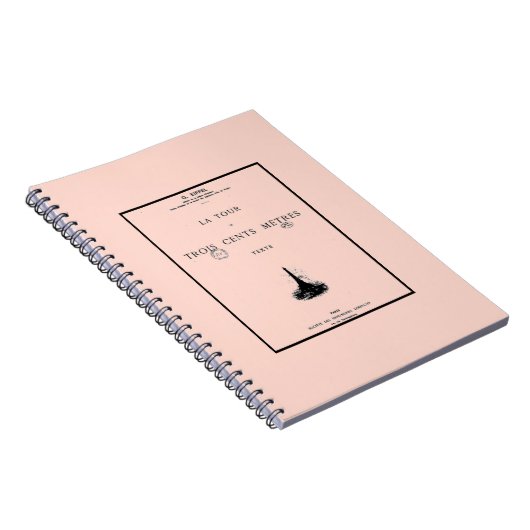 Paris La Tour Eiffel Eiffelturm Notizblock (Rechte Seite)