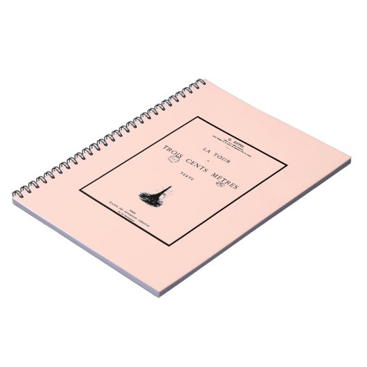 Paris La Tour Eiffel Eiffelturm Notizblock (Linke Seite)