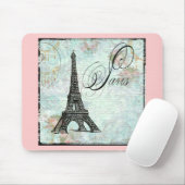 Paris La Tour Eiffel Französisches Design Mousepad (Mit Mouse)