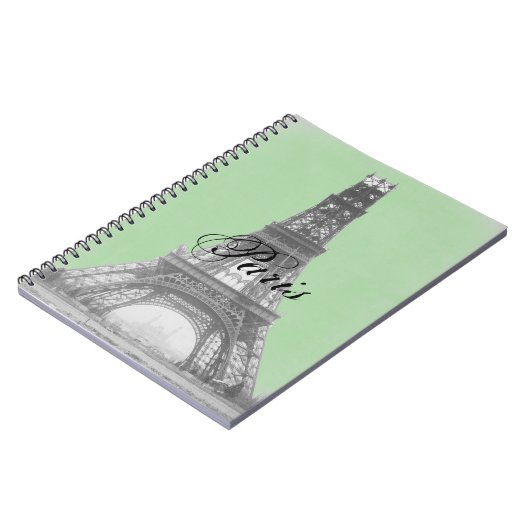 Paris - La Tour Eiffel Notizblock (Linke Seite)