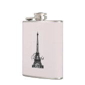 Paris – La Tour Eiffel pastel Eifelturm Flachmann (Links)