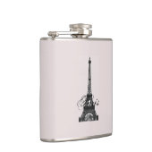 Paris – La Tour Eiffel pastel Eifelturm Flachmann (Rechts)