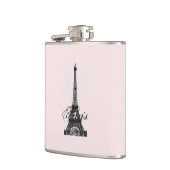 Paris – La Tour Eiffel pastel Eifelturm Flachmann (Links)