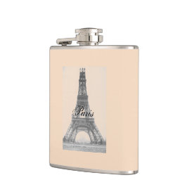 Paris – La Tour Eiffel pastel Eifelturm Flachmann