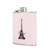 Paris – La Tour Eiffel pastel Eifelturm Flachmann (Links)