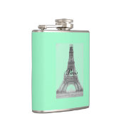 Paris – La Tour Eiffel pastel Eifelturm Flachmann (Rechts)