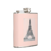 Paris – La Tour Eiffel pastel Eifelturm Flachmann (Rechts)