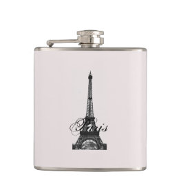 Paris – La Tour Eiffel pastel Eifelturm Flachmann