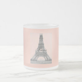 Paris – La Tour Eiffel pastel Eifelturm Mattglastasse