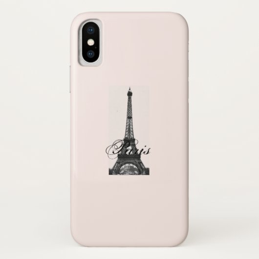 Paris – La Tour Eiffel pastel Eiffelturm Case-Mate iPhone Hülle (Rückseite)