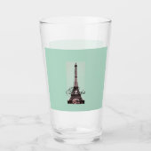 Paris – La Tour Eiffel pastel Eiffelturm Glas (Vorderseite)
