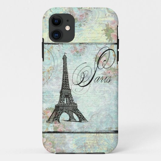 Paris La Tour Eiffel Telefonzelle Case-Mate iPhone Hülle (Rückseite)