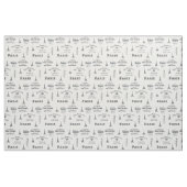 Paris Label Collage Stoff (Fat Quarter (45,7 x 55,9 cm))