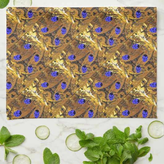 PARIS LADYBUGS GESCHIRRTUCH (Gefaltet)