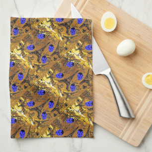 PARIS LADYBUGS GESCHIRRTUCH