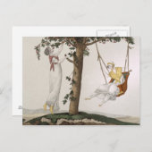 Paris Ladys at Montmorency, Teller 41 von 'Le Postkarte (Vorne/Hinten)