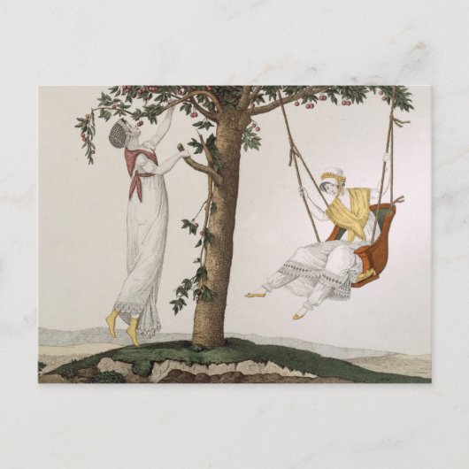 Paris Ladys at Montmorency, Teller 41 von 'Le Postkarte (Vorderseite)