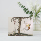 Paris Ladys at Montmorency, Teller 41 von 'Le Postkarte (Stehend Vorderseite)