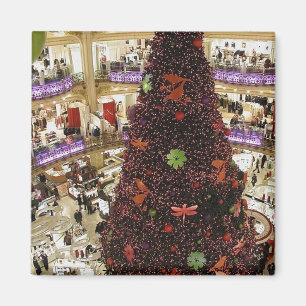 Paris Lafayette Christmas Tree Magnet