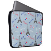 Paris Laptopschutzhülle (Vorne Rechts)