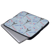 Paris Laptopschutzhülle (Vorne Knopf)
