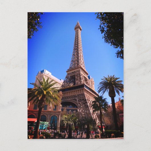 Paris Las Vegas Hotel & Casino Postkarte (Vorderseite)