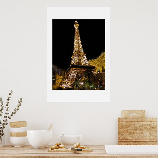 Paris, Las Vegas Poster (Küche)