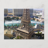 Paris, Las Vegas Postkarte (Vorderseite)