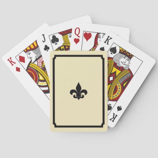 Paris Le Fleur Spielkarten (Rückseite)