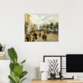 Paris, Le Quai Malaquais, von Renoir Poster (Heimbüro)