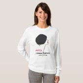 Paris - Le Rouge Baiser (The Red Kiss) T-Shirt (Vorne ganz)