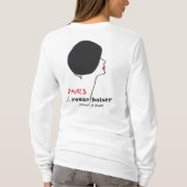 Paris - Le Rouge Baiser (The Red Kiss) T-Shirt (Rückseite)