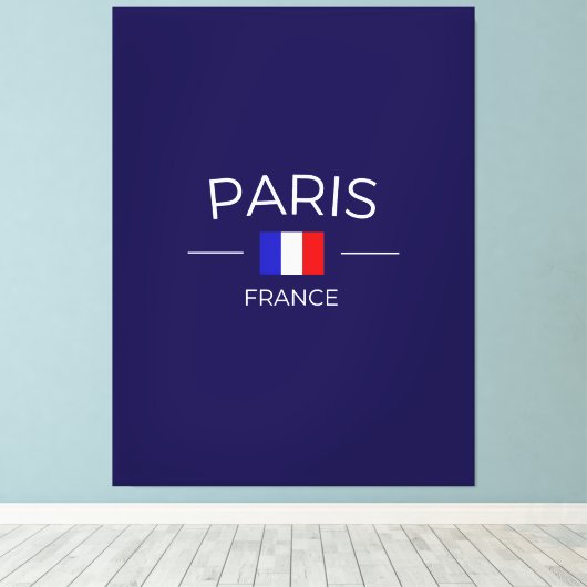 Paris Leinwanddruck (Insitu (Holzboden))