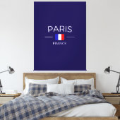 Paris Leinwanddruck (Insitu (Schlafzimmer))