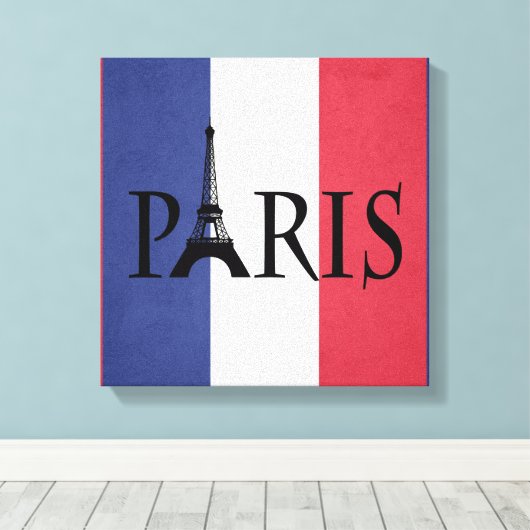 Paris Leinwanddruck (Insitu (Holzboden))