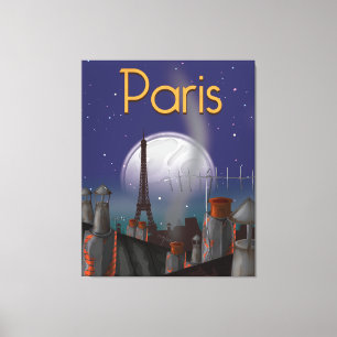 Paris Leinwanddruck