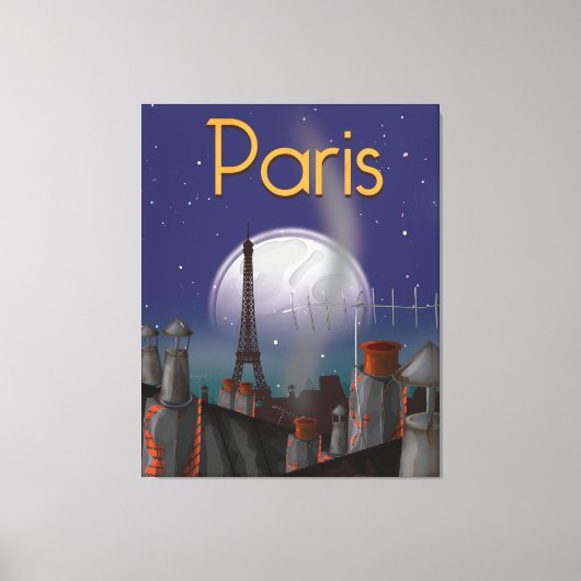 Paris Leinwanddruck (Vorderseite)