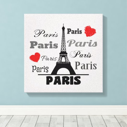 Paris Leinwanddruck (Insitu (Holzboden))