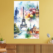 Paris Leinwanddruck (Insitu (Wohnzimmer))