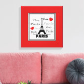 Paris Leinwanddruck (Insitu (Wohnzimmer))