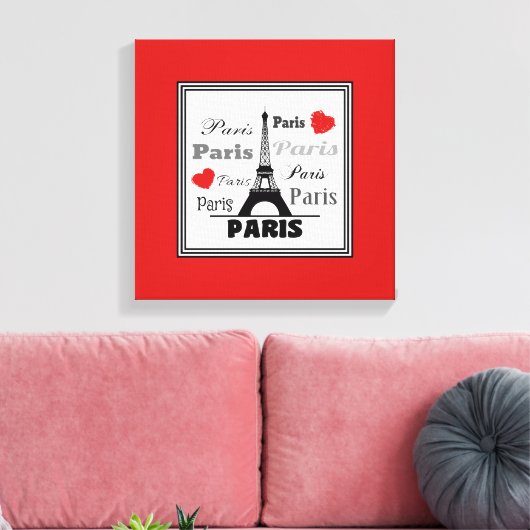 Paris Leinwanddruck (Insitu (Wohnzimmer))