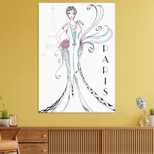 Paris Leinwanddruck (Insitu (Wohnzimmer))