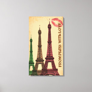 Paris Leinwanddruck