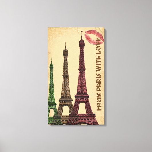 Paris Leinwanddruck (Vorderseite)
