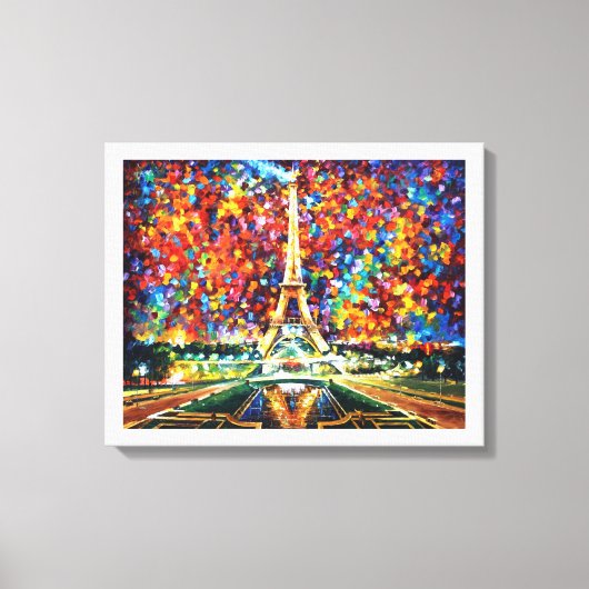 Paris Leinwanddruck (Vorderseite)