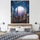 Paris Leinwanddruck (Insitu (Schlafzimmer))