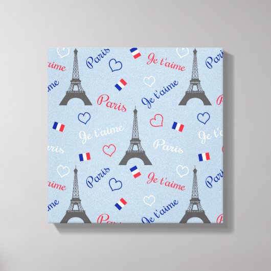 Paris Leinwanddruck (Vorderseite)