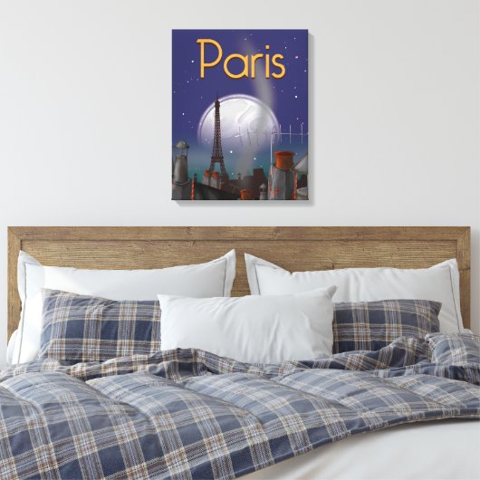 Paris Leinwanddruck (Insitu (Schlafzimmer))