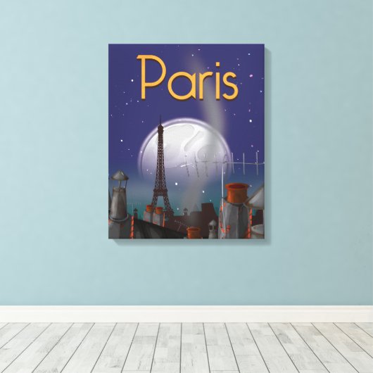 Paris Leinwanddruck (Insitu (Holzboden))