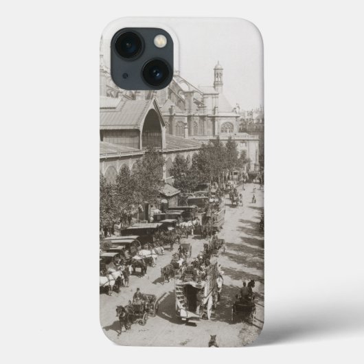 Paris: Les Halles, C1900 Case-Mate iPhone Hülle (Rückseite)